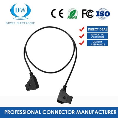 D-tap Electrical Male Female Socket Cable Socket 2pin 3-pin Coaxial Connector Male Plug And Socket